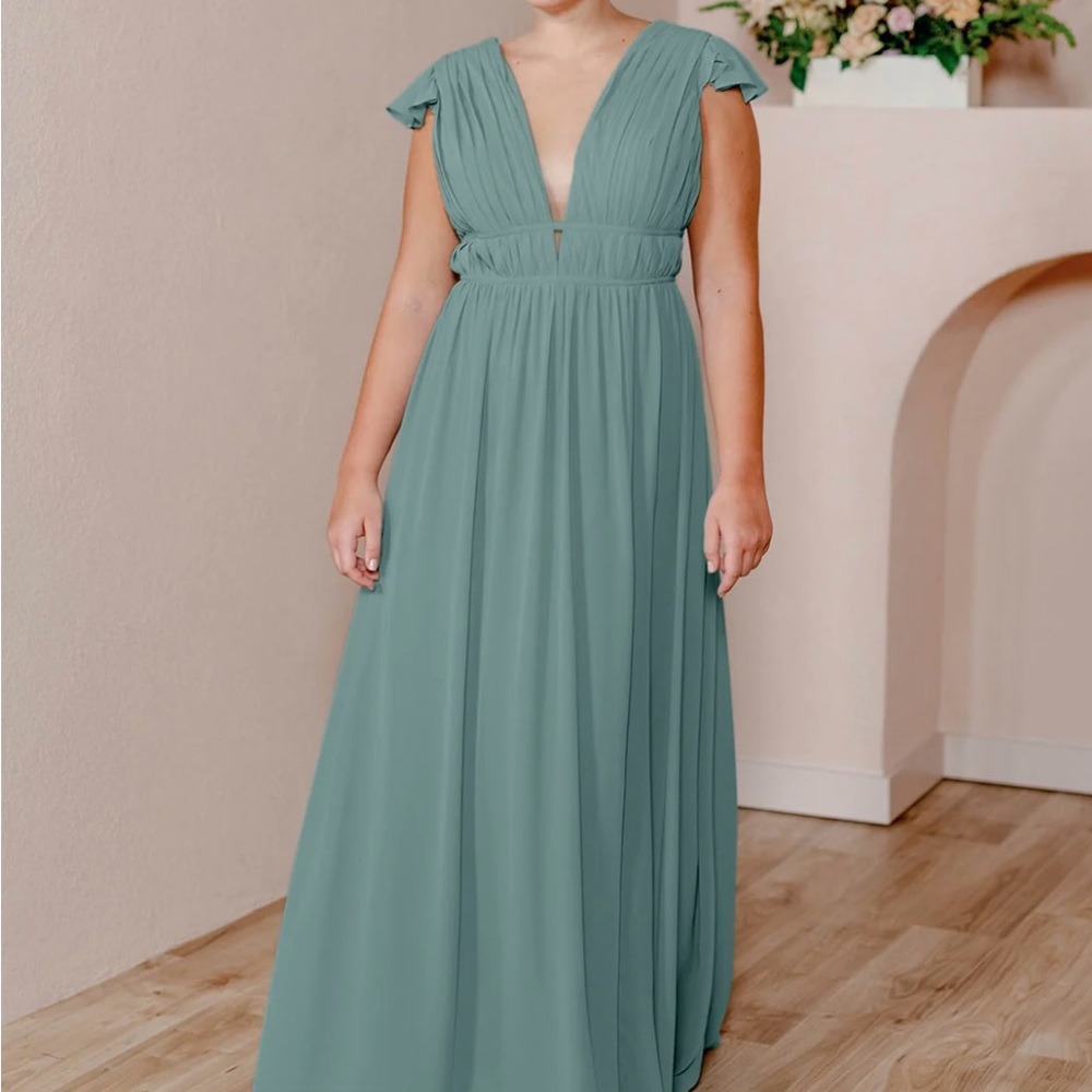 CORA CHIFFON DRESS - REVELRY
